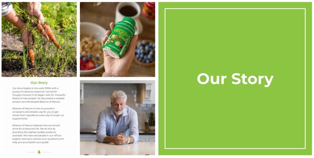 balance of nature whole food supplement with fruit and vegetable ingredients for women, men, and kids 90 capsules, 3 sets