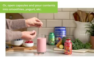 balance of nature fruits and veggies supplements whole fruit and vegetable ingredients for women, men, and kids 90 fruit capsules, 90 veggie capsules 1 set